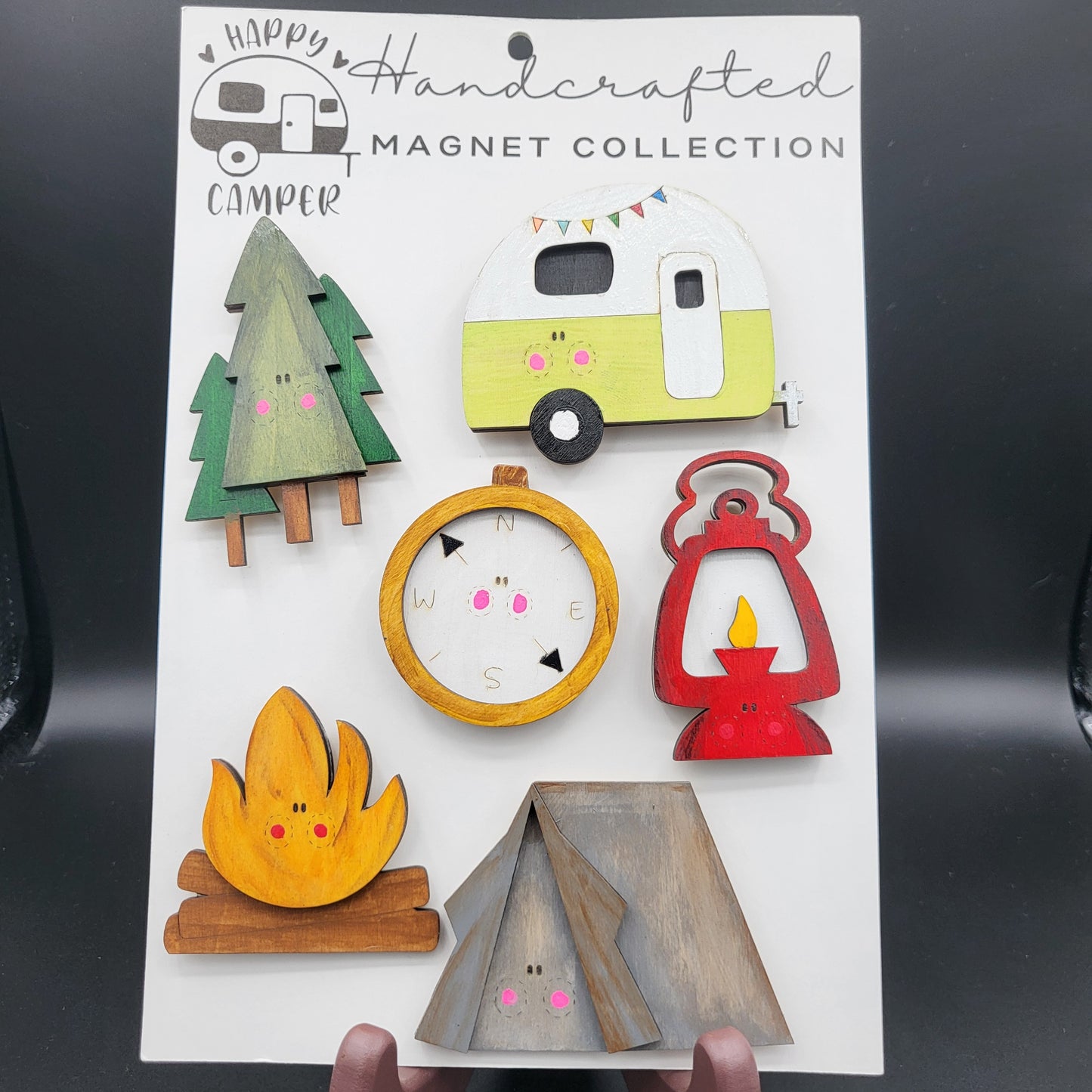 Camping Magnet Set