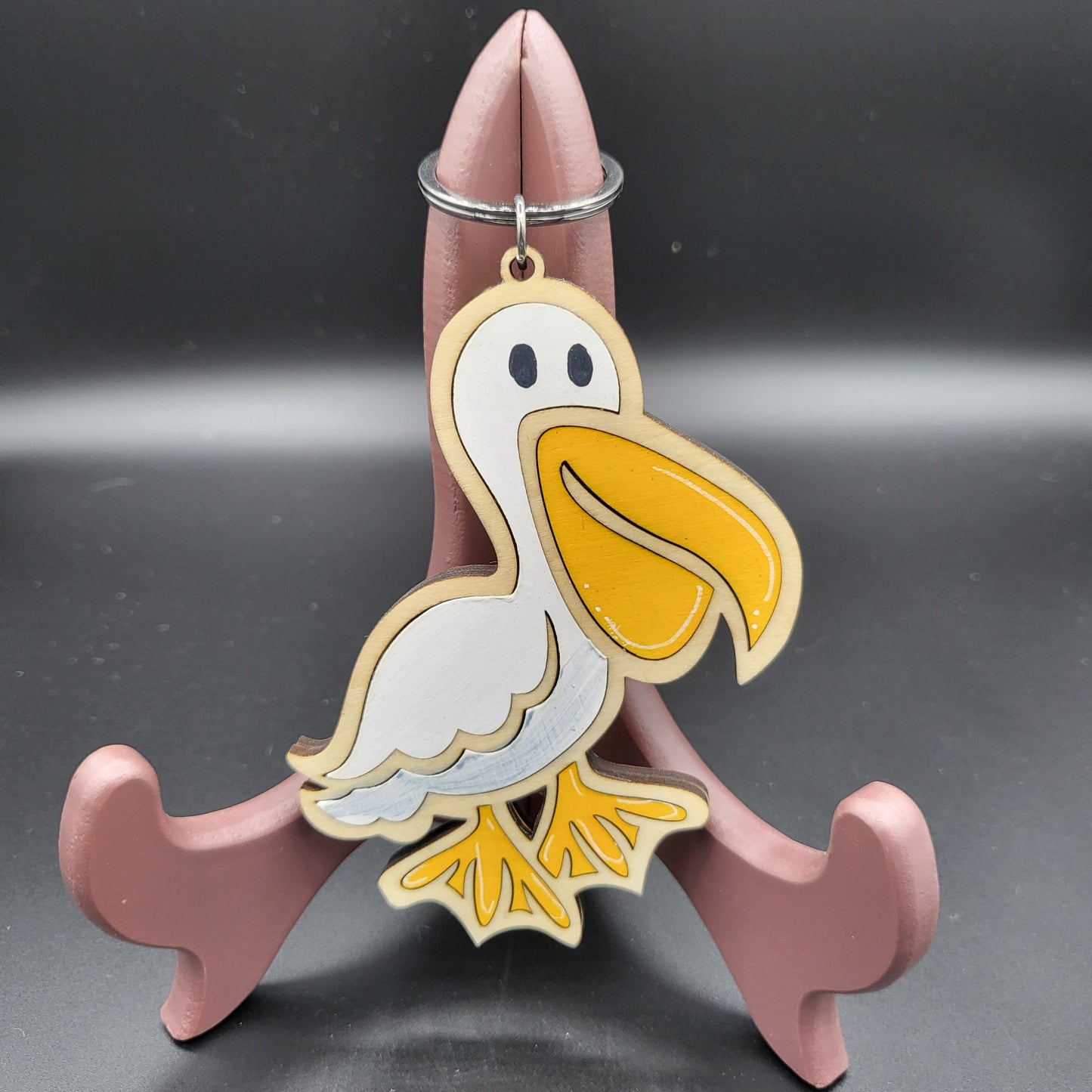 Pelican Keychain / Bag tag