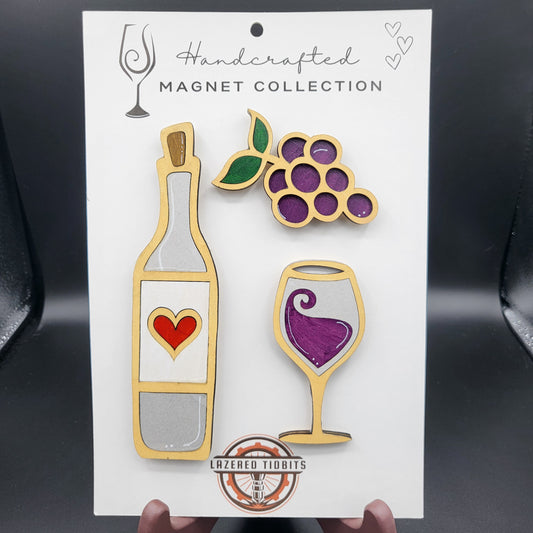 Wine Magnet Set