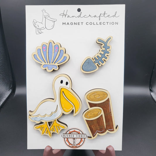 Pelican Magnet Set