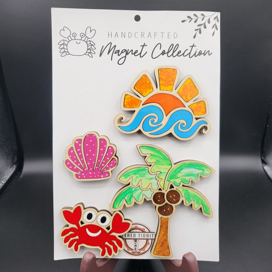 Palm Tree Magnet Set