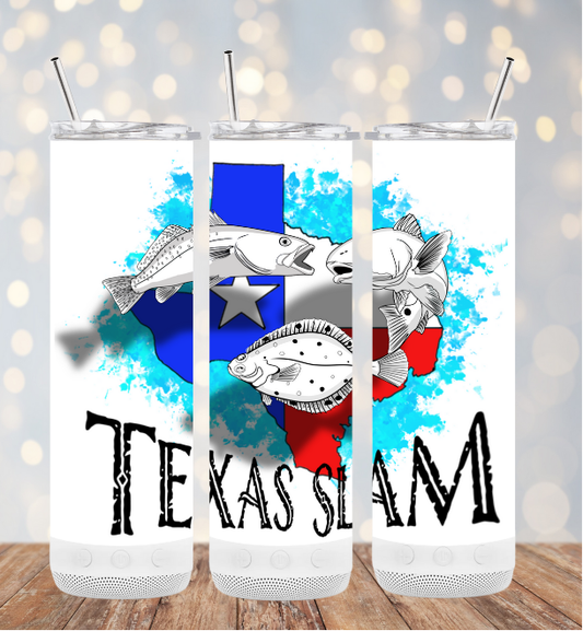 TS - Texas Slam Tumbler w/ Blue tooth Speaker